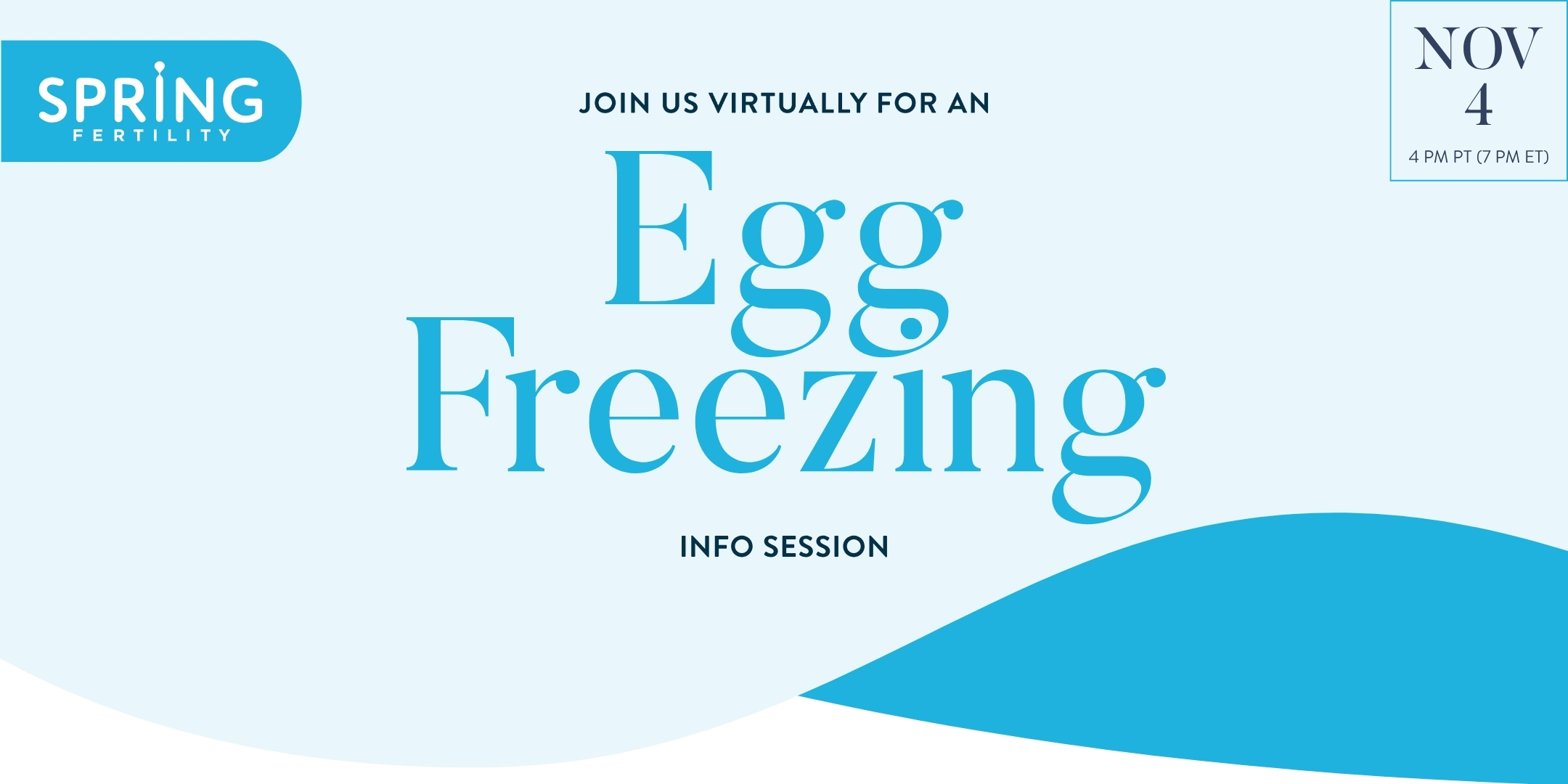 Egg Freezing Info Session