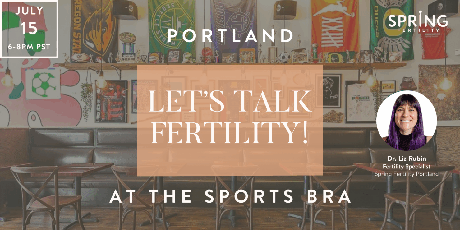 Portland: Let's Talk Fertility at The Sports Bra! - Featured image