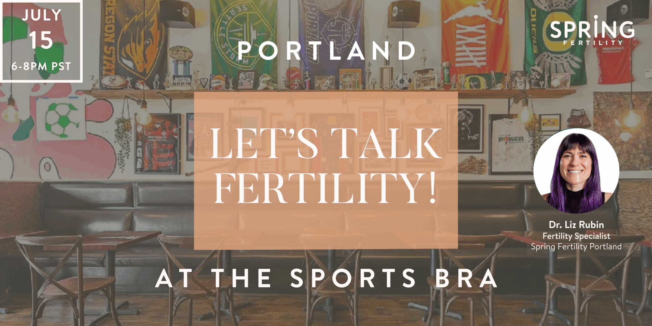Portland: Let's Talk Fertility at The Sports Bra!