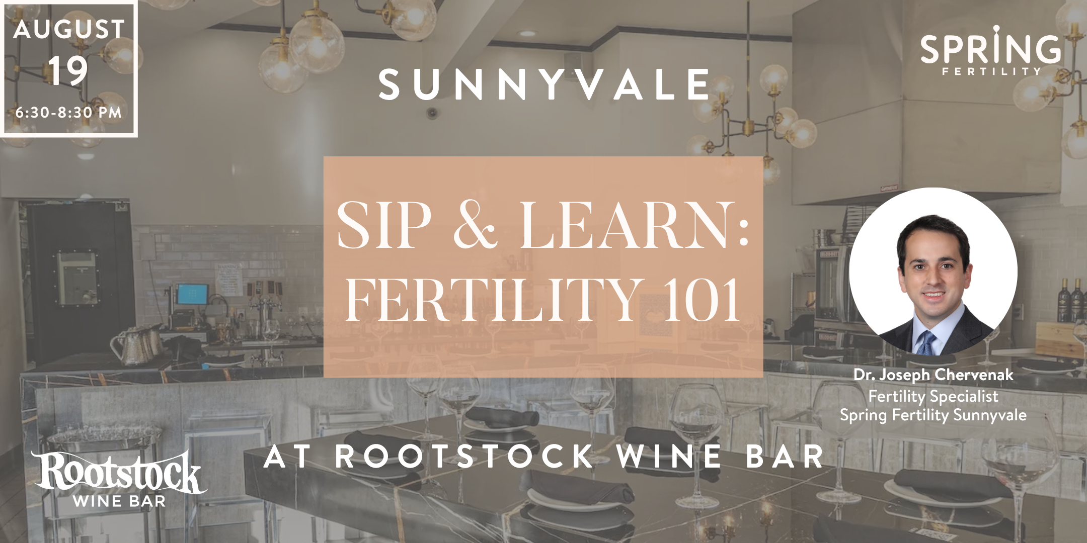Sip & Learn: Fertility 101 at Rootstock Wine Bar