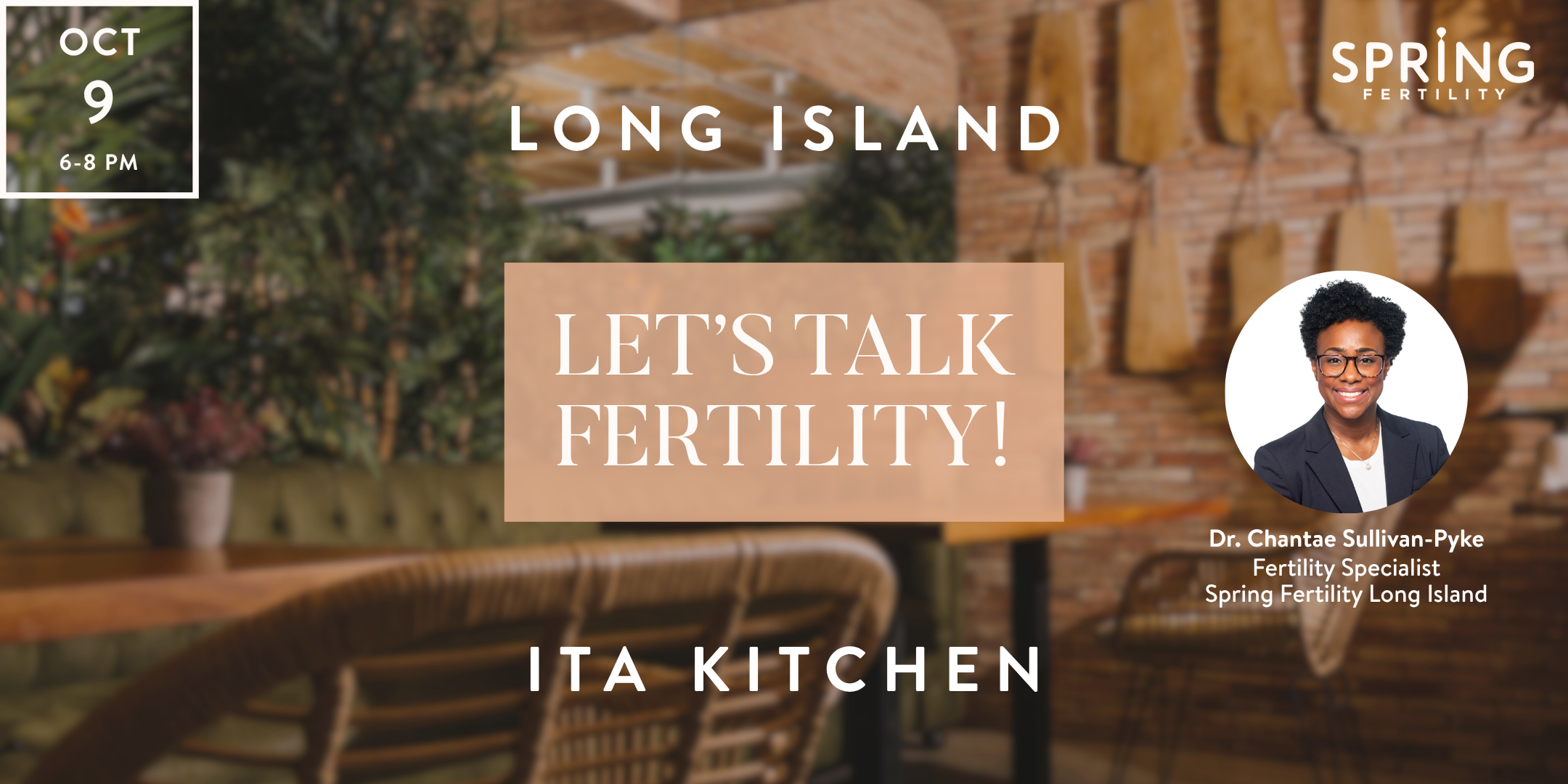 Let's Talk Fertility! CSP Dinner