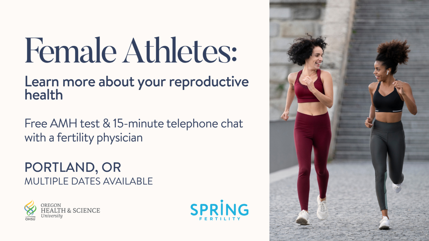 Free AMH Test & Info Session for Athletes in Portland, OR - Featured image