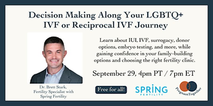 Decision Making Along Your LGBTQ+ IVF or Reciprocal IVF Journey - Featured image